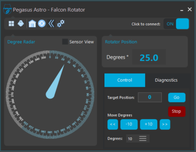 Falcon Rotator Software 1