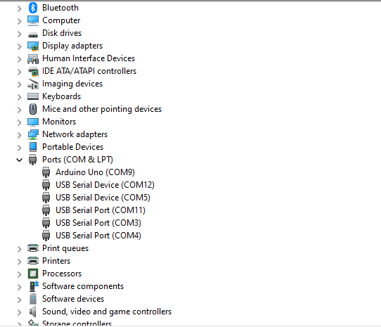 device manager snippet