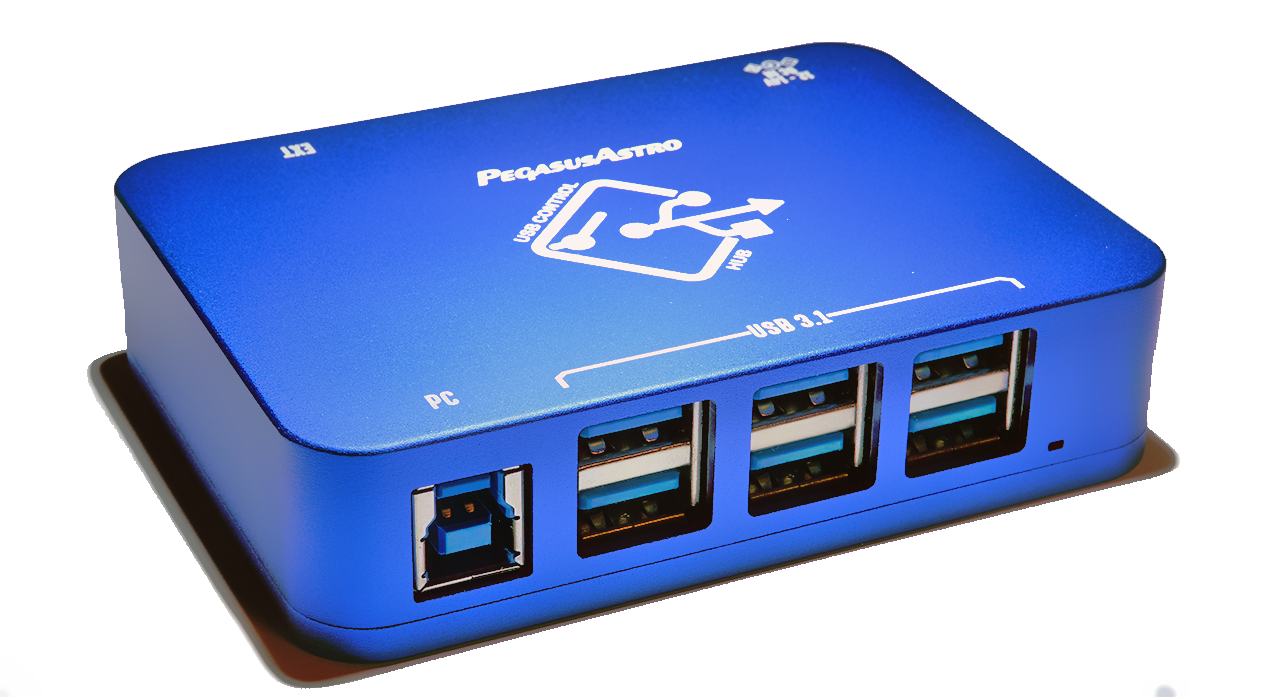 Industrial 4 Port USB 2.0 Powered Hub with Power Adapter for PC